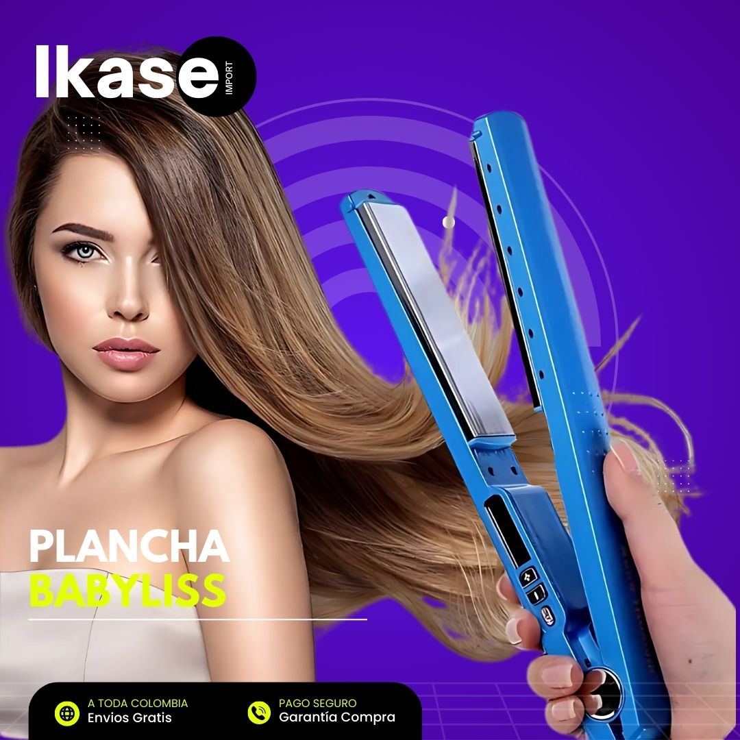 ✨Combo Babyliss: ¡Plancha, Riza y Seca en un solo paso! ✨